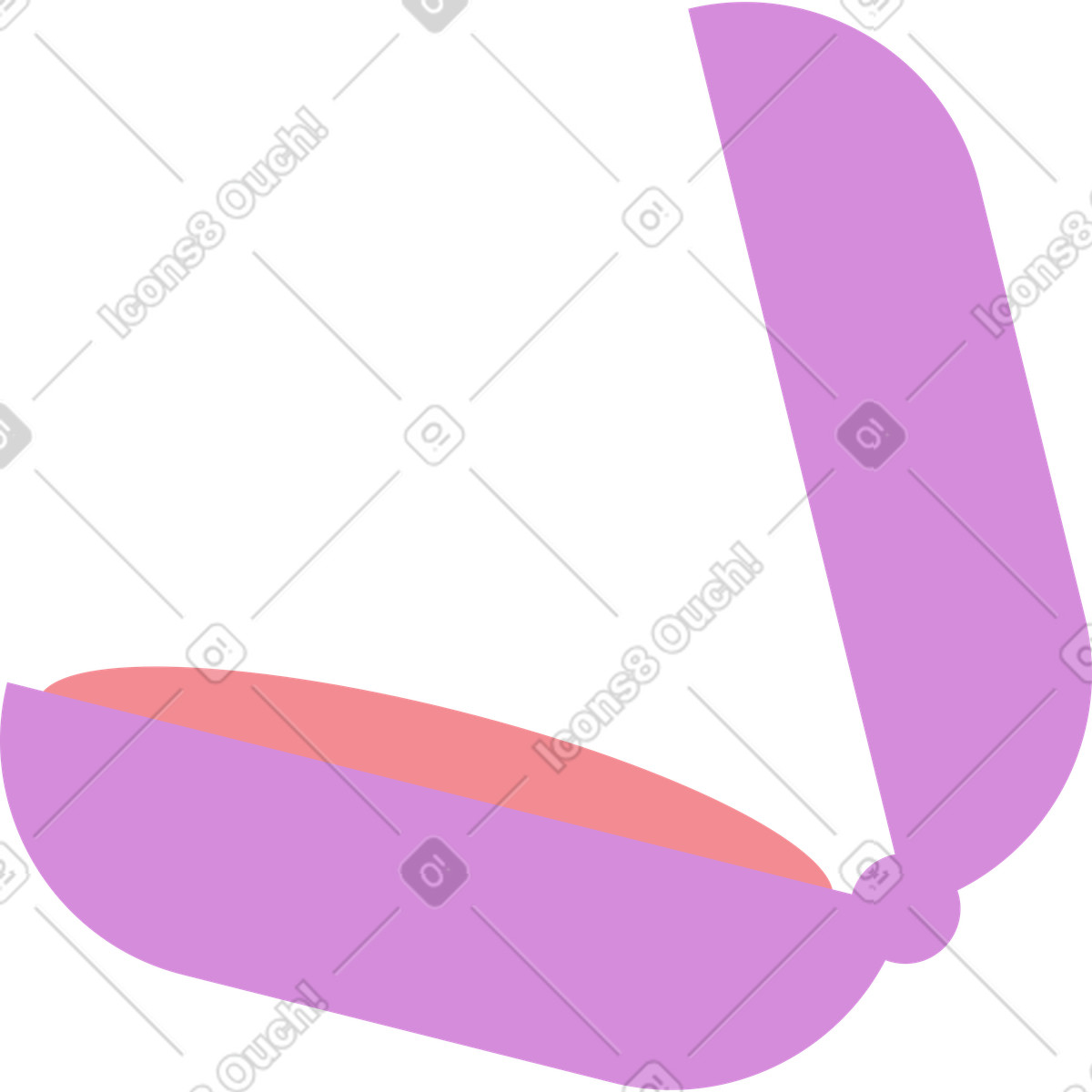 Open ring box illustration in Marginalia style download in PNG, SVG