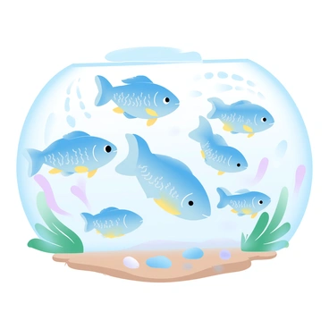 A school of fish with bright colors and distinct patterns is darting through a shallow estuary. The fish are swimming closely together, creating a dynamic movement in the water. The estuary is filled with soft sand and patches of green seaweed. Sunlight is filtering through the water, creating shimmering patterns on the sandy bottom. Surrounding the fish are small pebbles and aquatic plants, adding detail to the underwater scene.