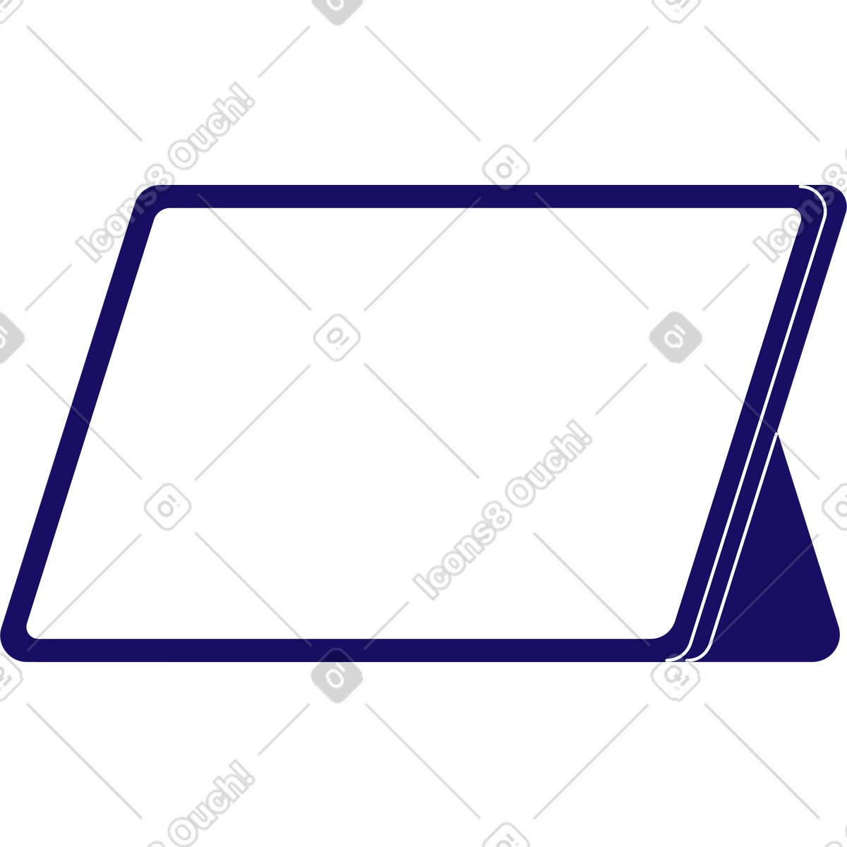 Ilustração de Tábua em no estilo Bendy para baixar em PNG, SVG