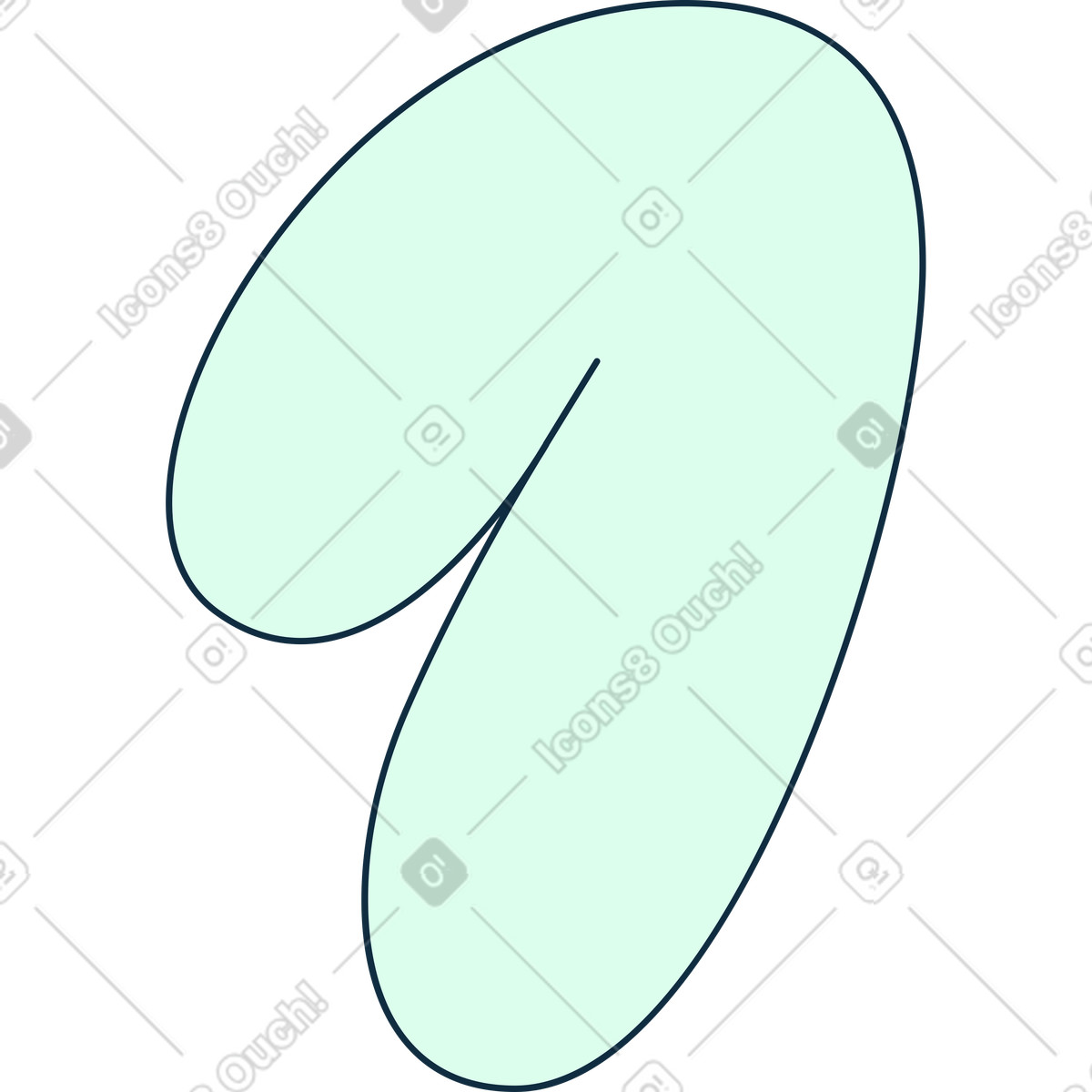 Number one illustration in PNG, SVG