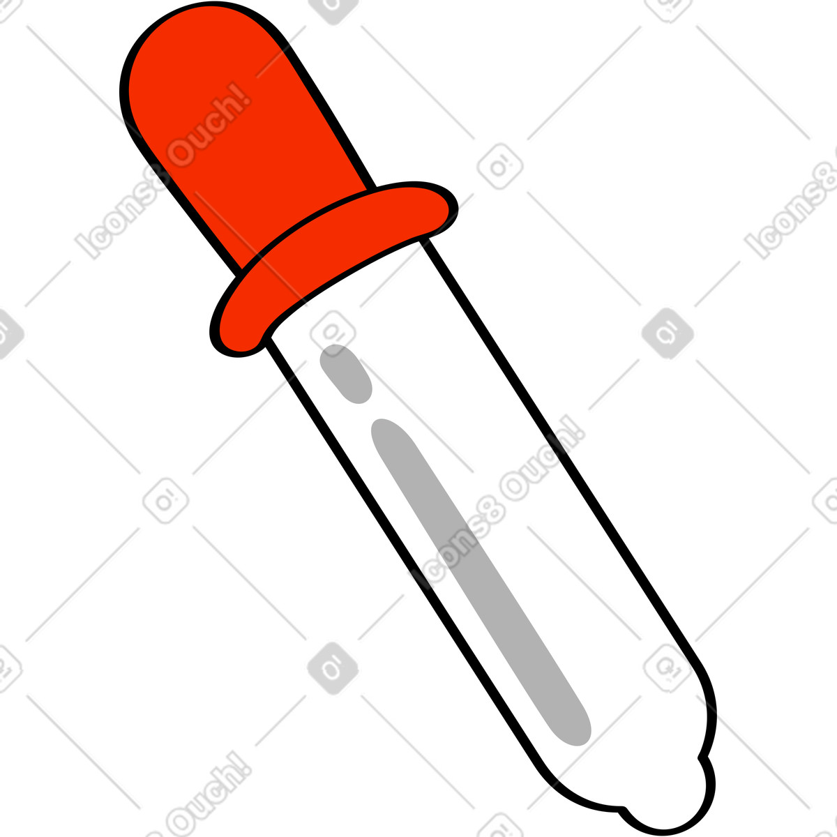 下载 Looney 风格的 吸管 插画，支持 PNG、SVG 格式