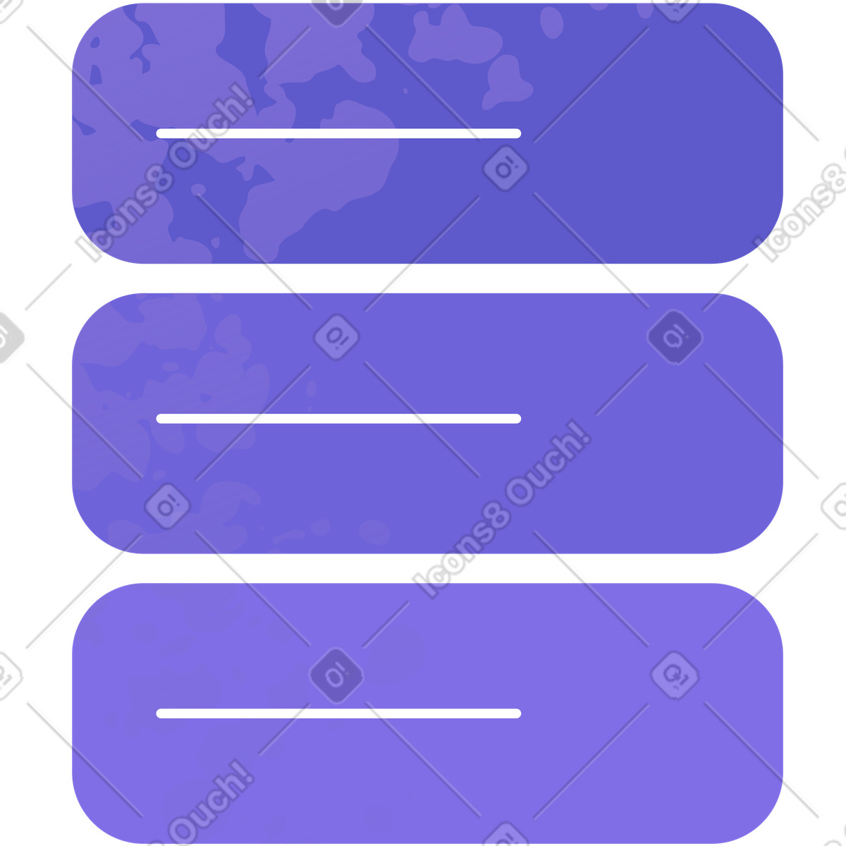Server viola illustrazione in stile Bright scarica in PNG, SVG
