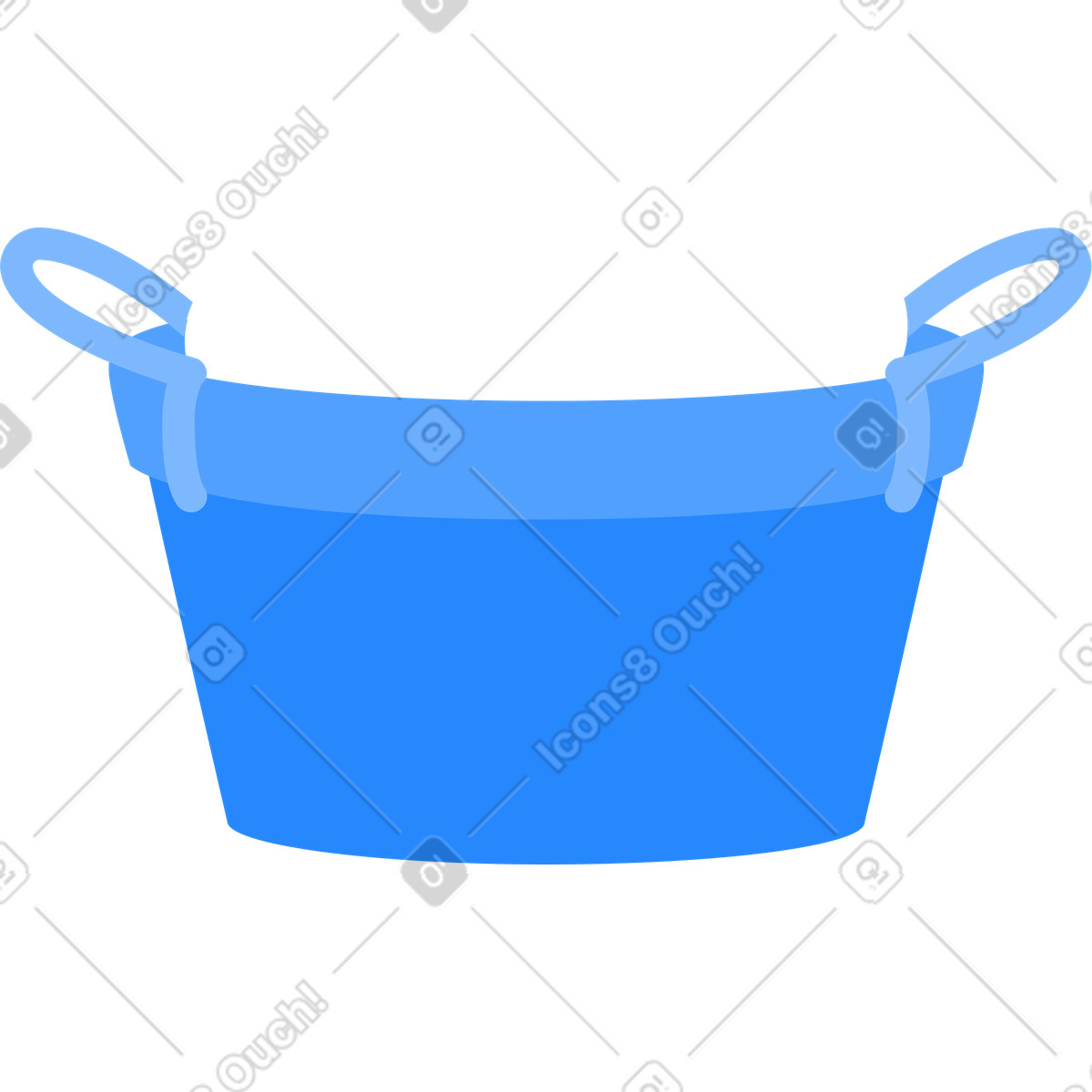 Ilustração de Cesta em no estilo Urban para baixar em PNG, SVG
