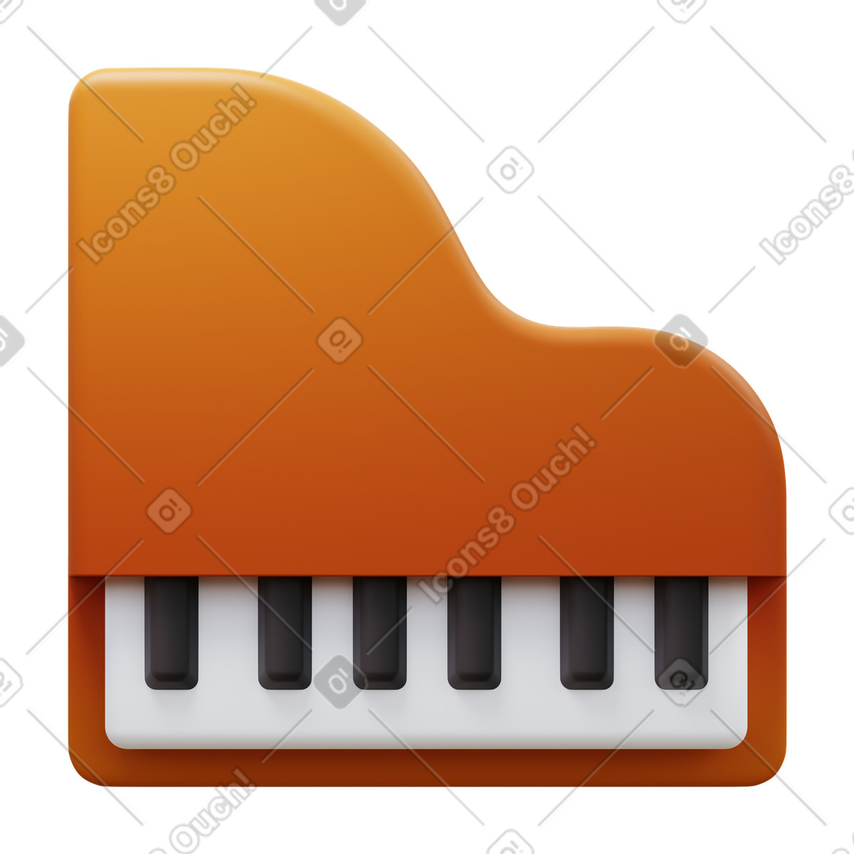 3D Fluency スタイルの Classical music のイラストをPNG、SVG形式でダウンロード