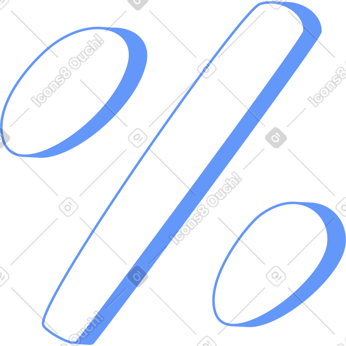 Ilustración Descuento en estilo Plain a descargar en PNG y SVG