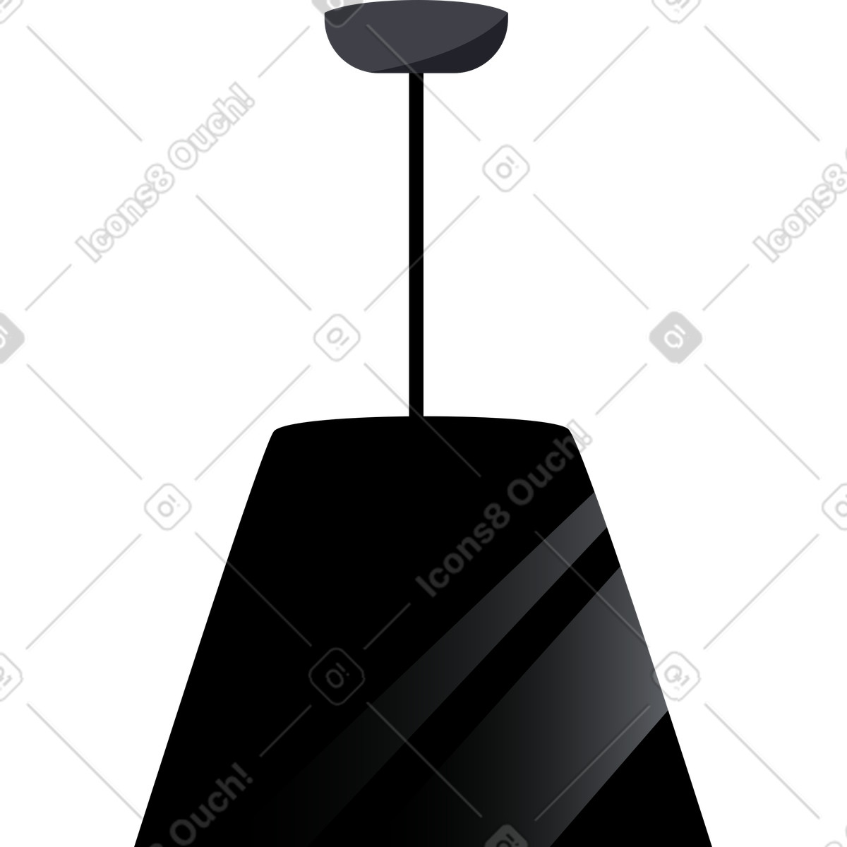 Illustration Lampe dans le style Vivid à télécharger aux formats PNG, SVG