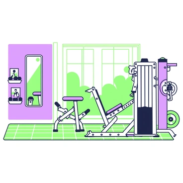 Leg machine