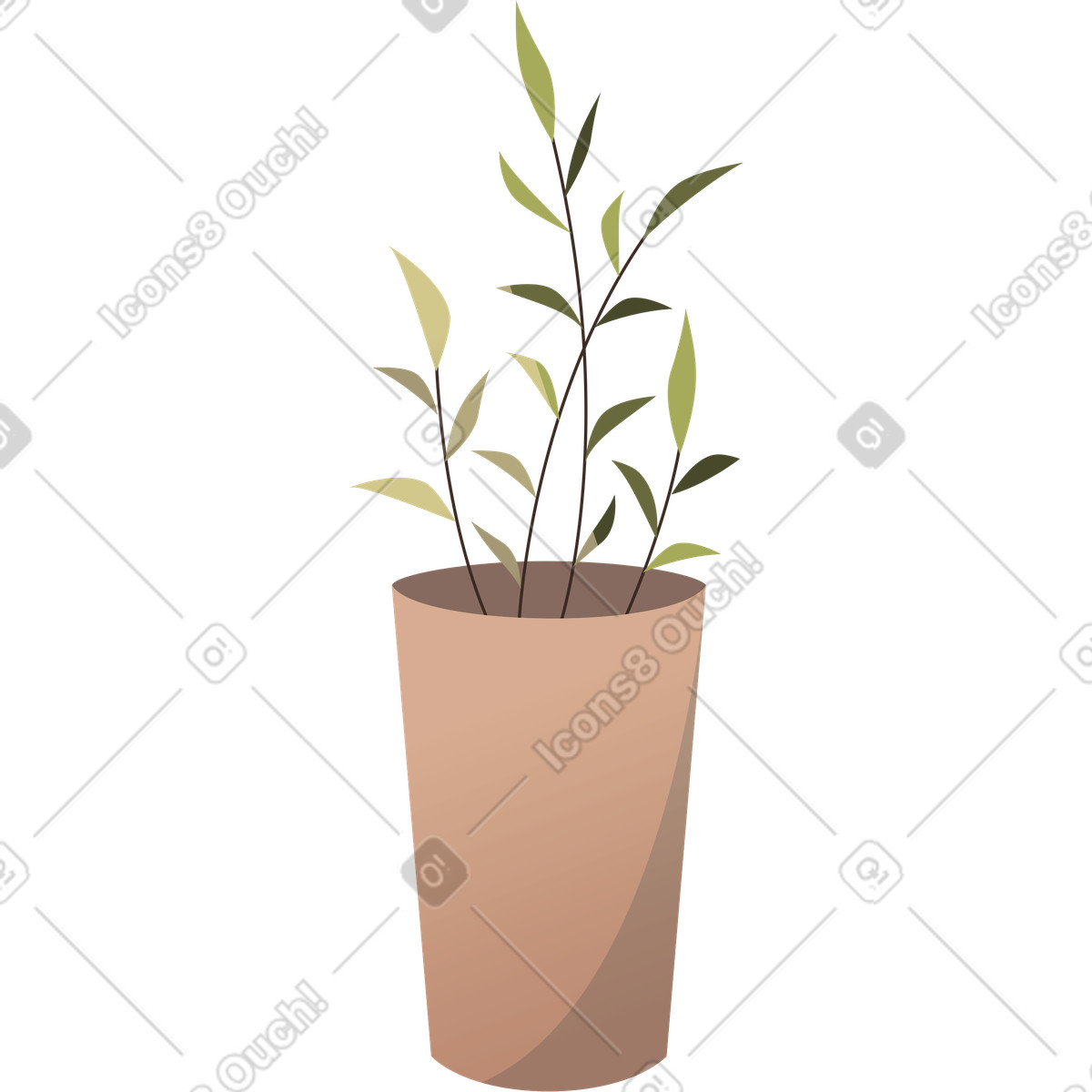 下载 Vivid 风格的 花卉 插画，支持 PNG、SVG 格式