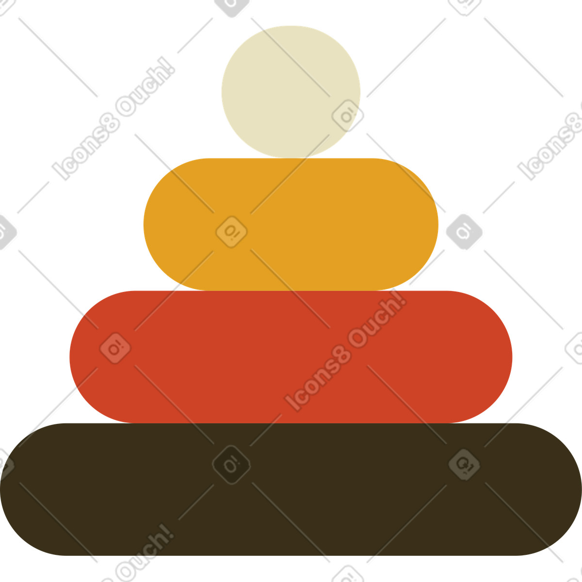 Arabica 스타일의 아이 장난감 일러스트레이션 PNG, SVG 다운로드