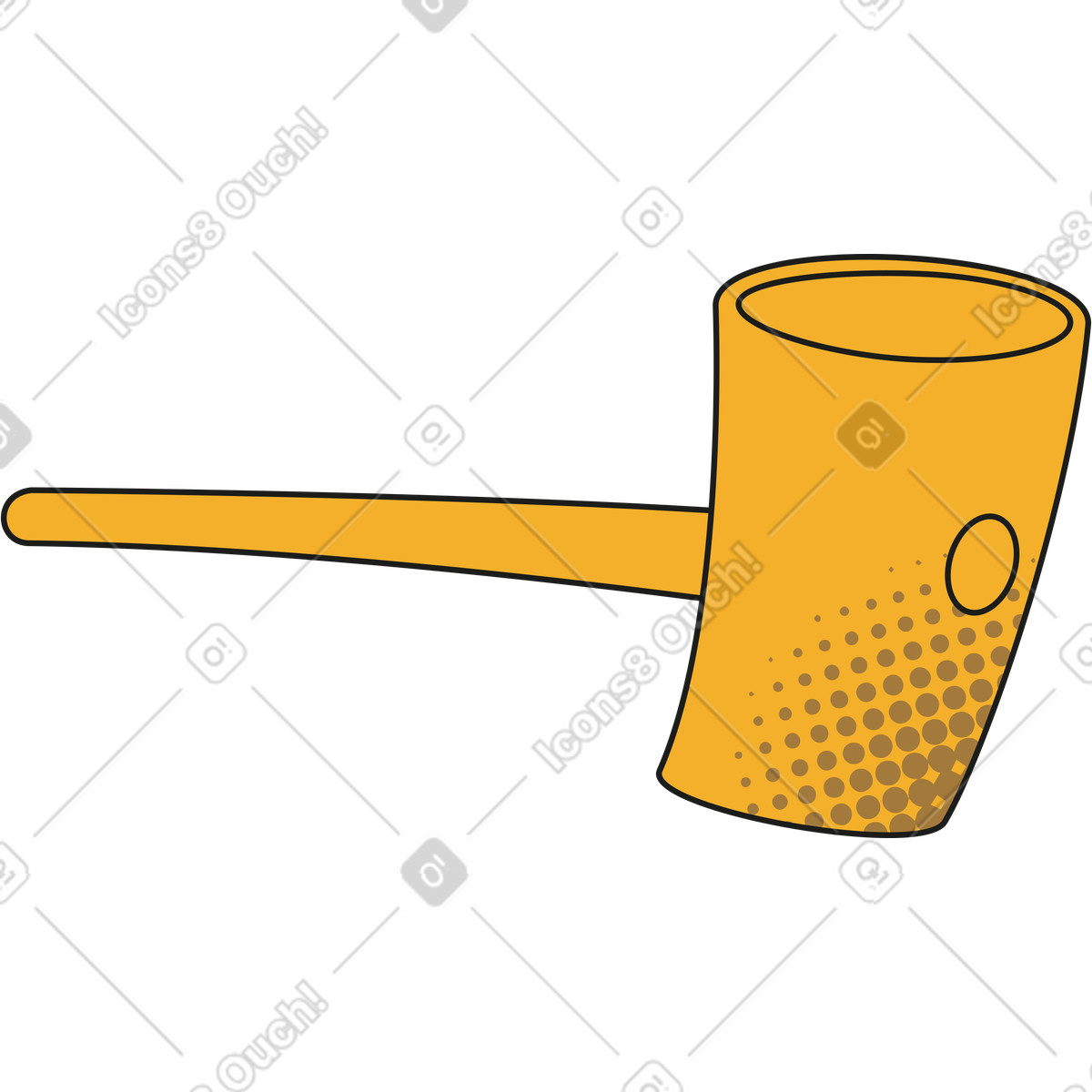 Rubber スタイルの Hammer のイラストをPNG、SVG形式でダウンロード