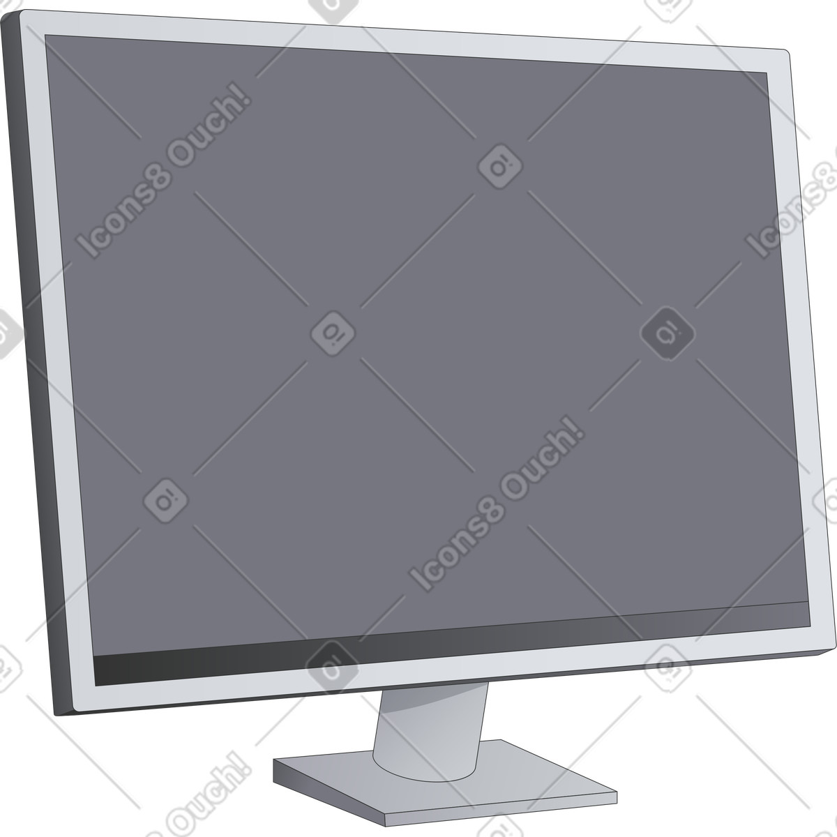Screen illustration showcasing various designs in clipart PNG, SVG, GIF