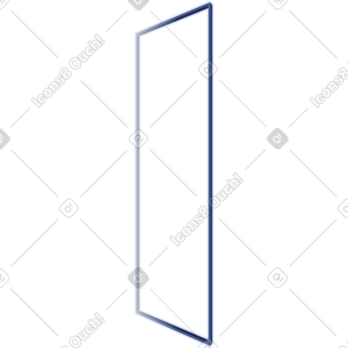 Ilustração de Virtual frame em no estilo Dimension para baixar em PNG, SVG