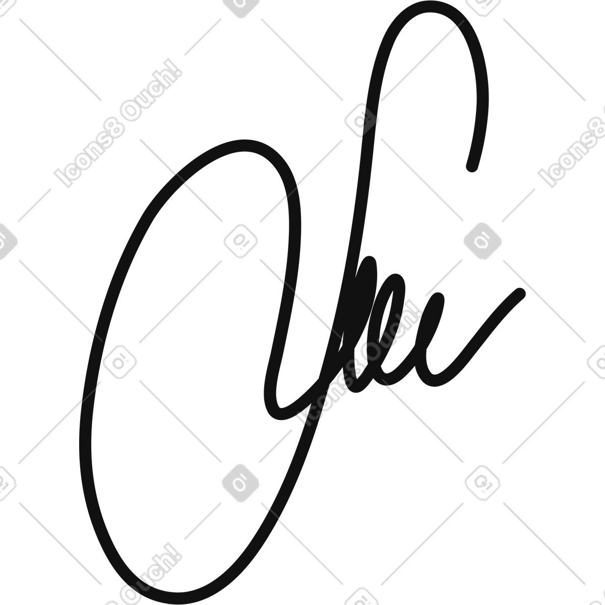 下载 Network 风格的 签名 插画，支持 PNG、SVG 格式