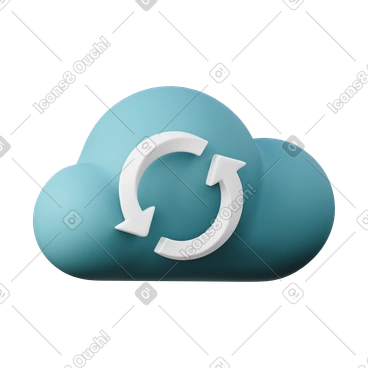 Synchronisation dans le cloud PNG, SVG