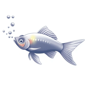 A betta fish with flowing fins and vibrant details is swimming gracefully. The fish is in a dynamic pose, showcasing its colorful patterns. Surrounding the fish, there is a stream of rising bubbles, each bubble varying in size, creating a sense of movement and liveliness in the water. The water surface is disturbed by the bubbles rising upwards, adding to the scene's energy.