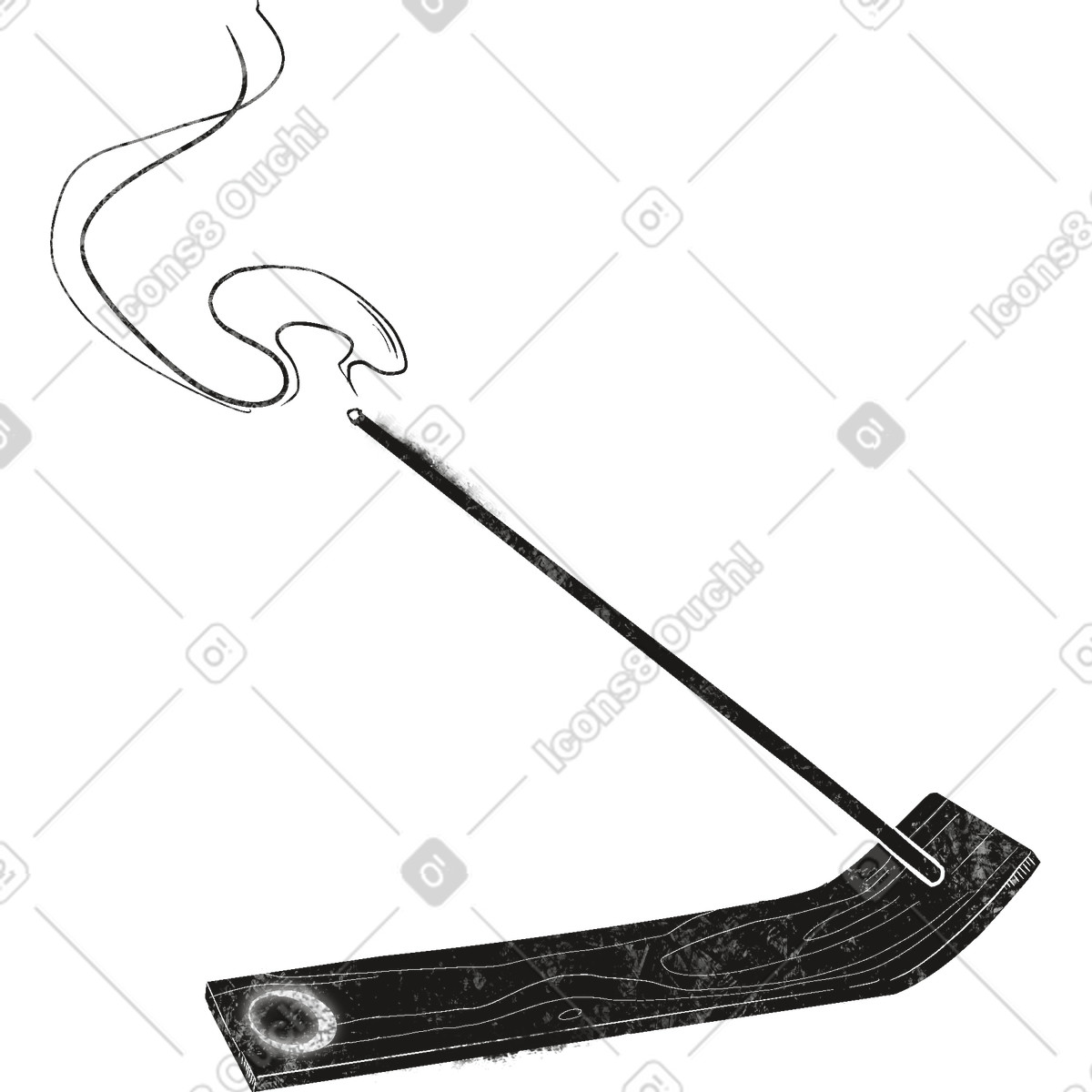 Ilustração de Incense em no estilo Mystery para baixar em PNG, SVG