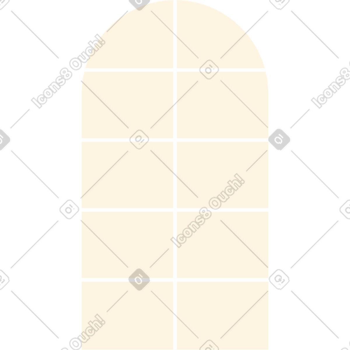 Ilustración Ventana en estilo Simplistic a descargar en PNG y SVG