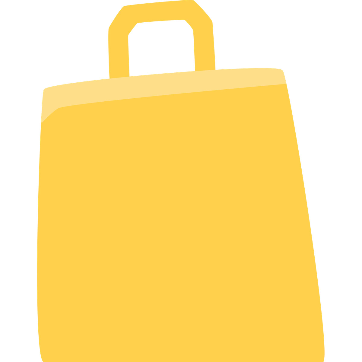 Bouncy 스타일의 Paper bag 일러스트레이션 PNG, SVG 다운로드