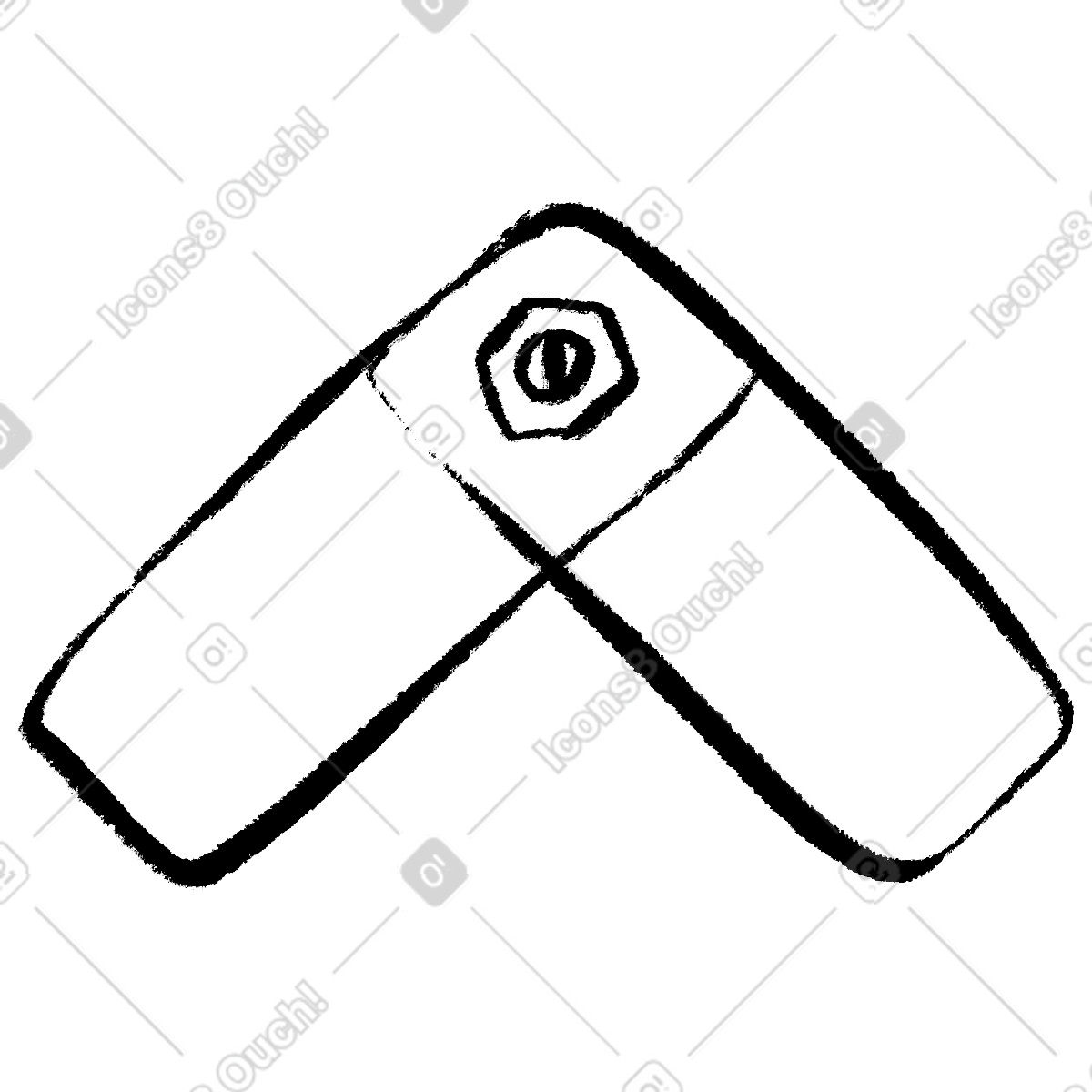 Wooden constructor illustrazione in stile Doobry scarica in PNG, SVG