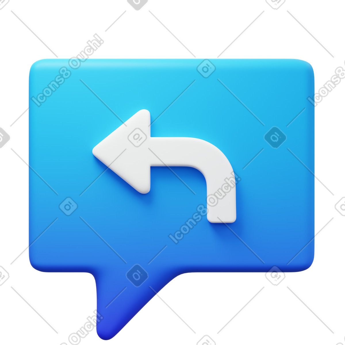 3D Fluency スタイルの Response のイラストをPNG、SVG形式でダウンロード