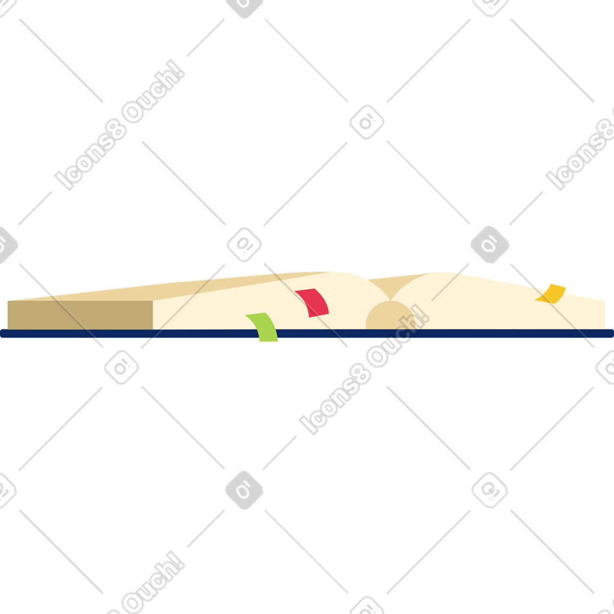 Ilustración Libro abierto en estilo Catchy a descargar en PNG y SVG