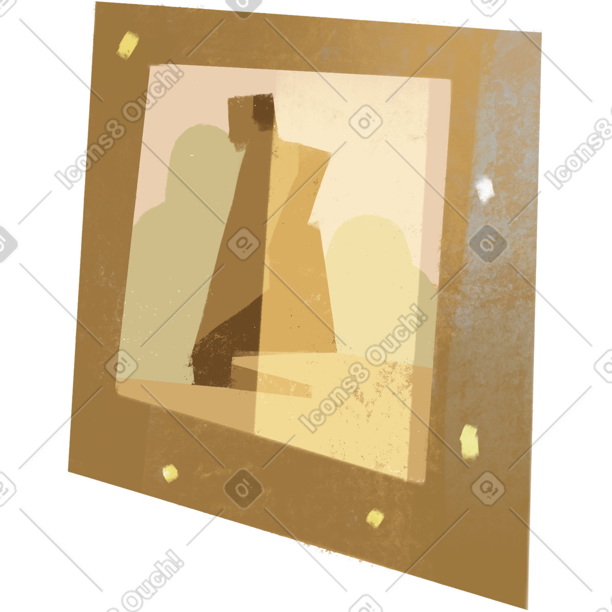 Fabulous スタイルの 少しベージュの絵 のイラストをPNG、SVG形式でダウンロード