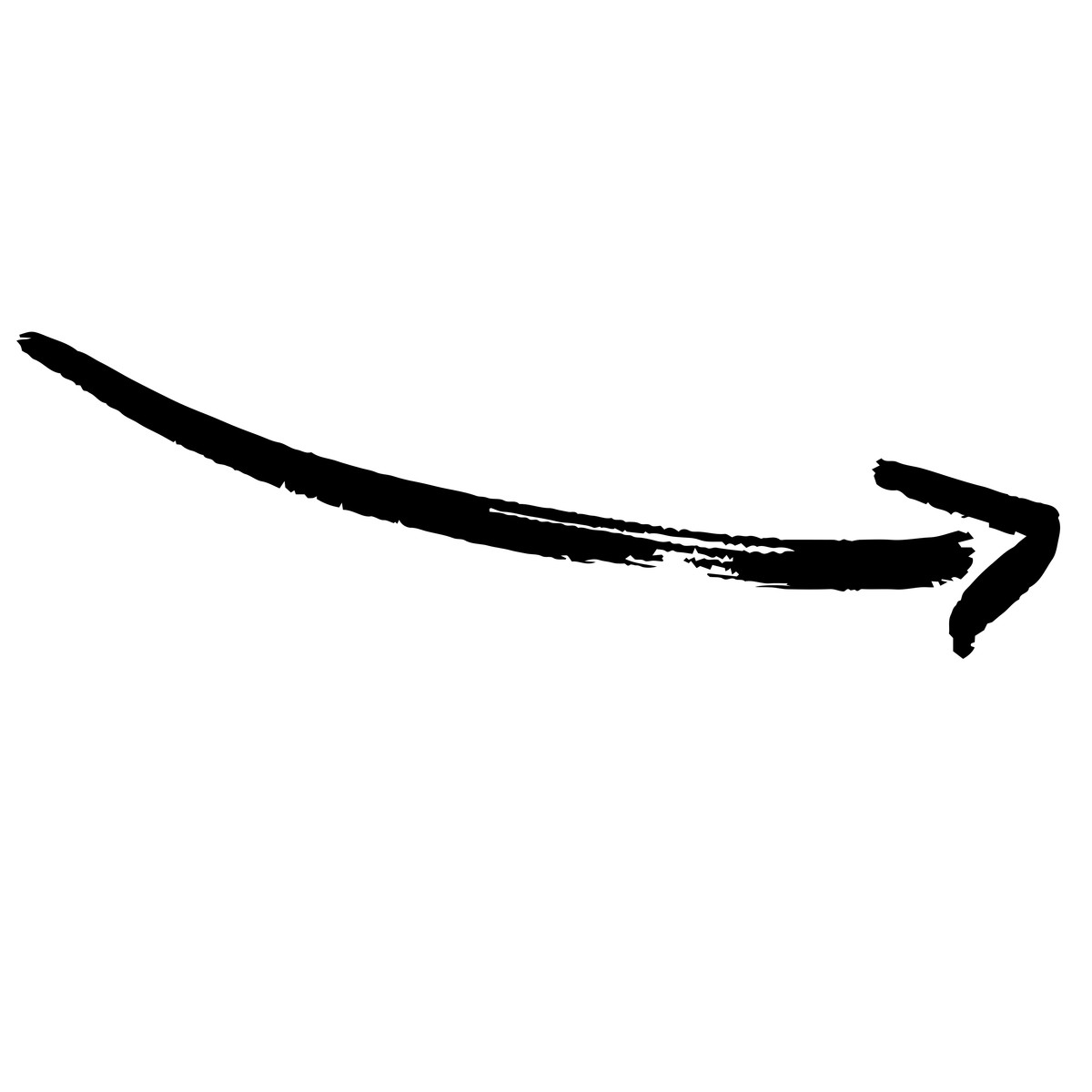 下载 Scribbles 风格的 Hand-drawn ink arrow 插画，支持 PNG、SVG 格式