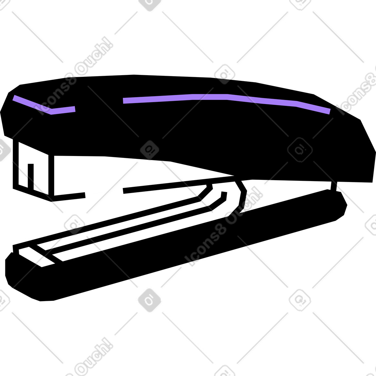 Amethyst 스타일의 호치키스 일러스트레이션 PNG, SVG 다운로드