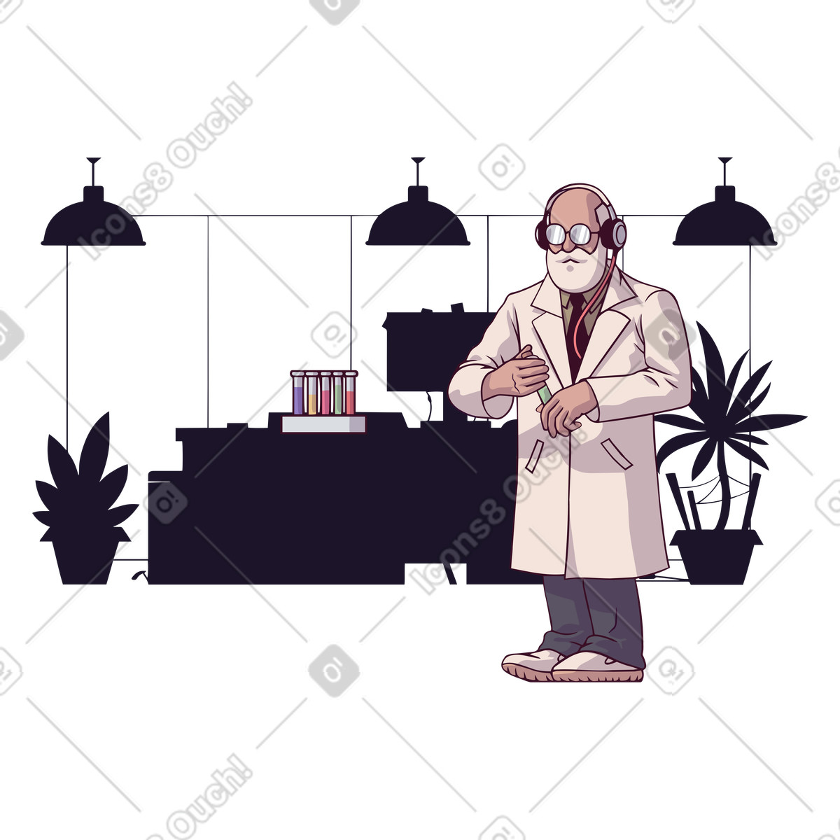 Eastwood スタイルの ワクチンを探しています のイラストをPNG、SVG形式でダウンロード