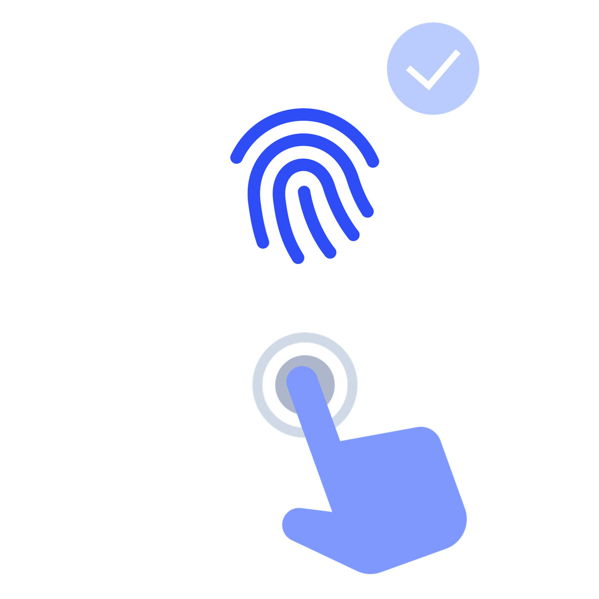 Ilustração de Successful fingerprint verification em no estilo System para baixar em PNG, SVG