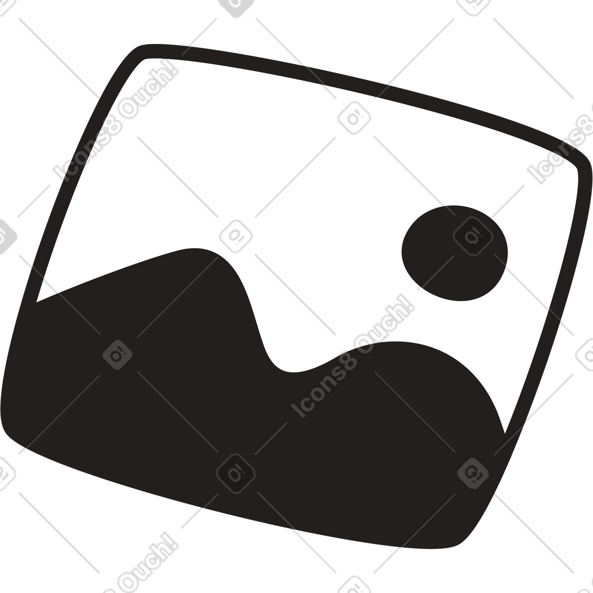 Image illustration in Little style download in PNG, SVG