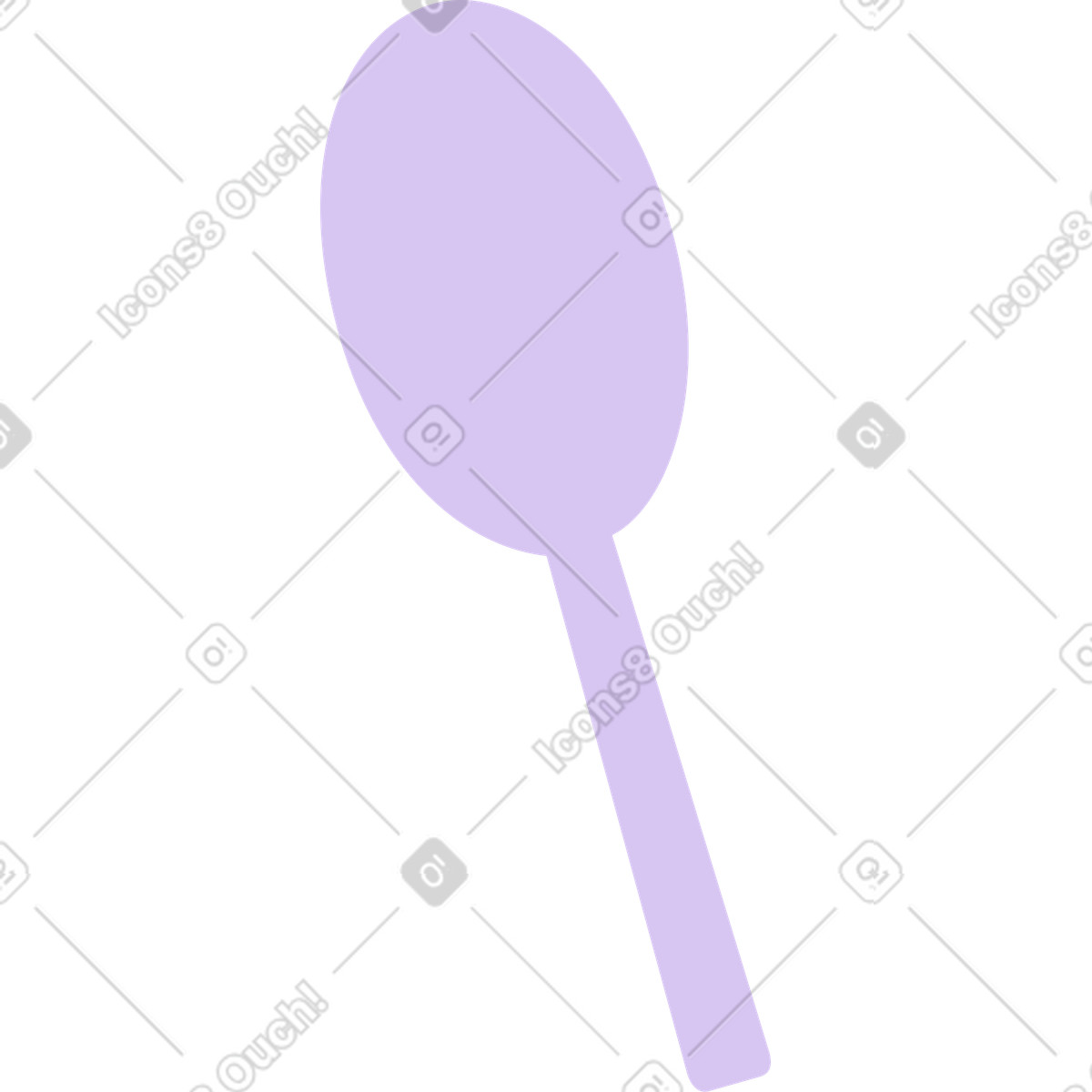 Illustration Peigne dans le style Sammy Line à télécharger aux formats PNG, SVG