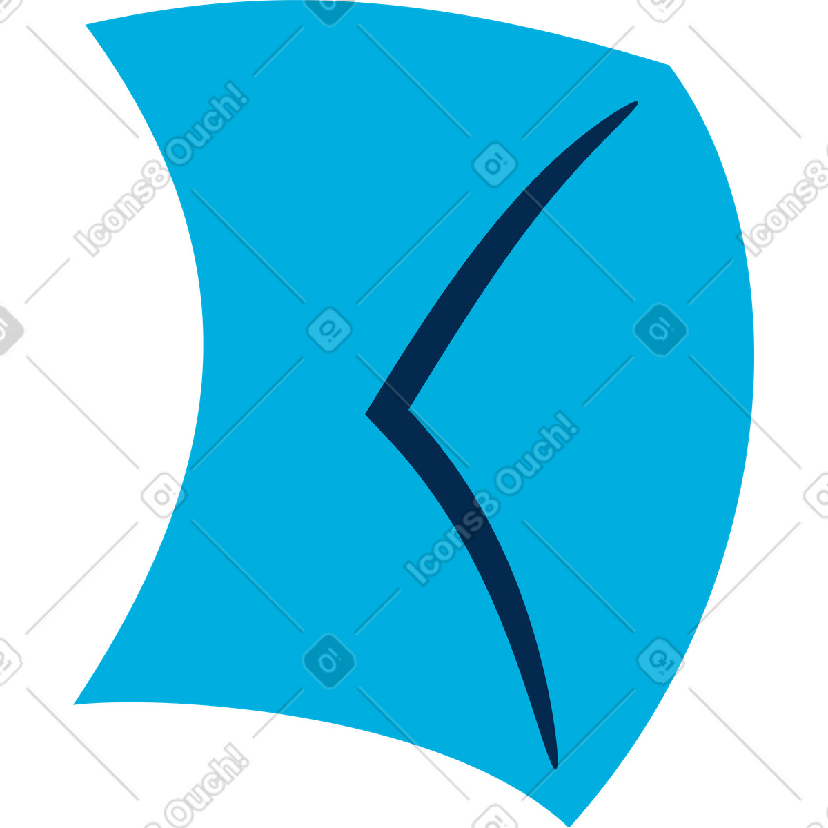 Brief-Illustration im Flame-Stil als Download in PNG, SVG