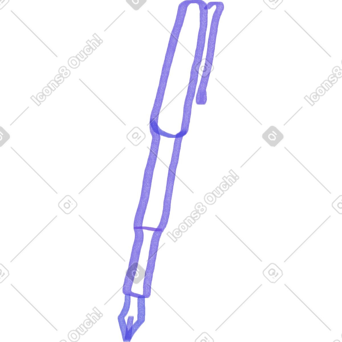 Иллюстрация Pen в стиле Marker — скачать в форматах PNG, SVG