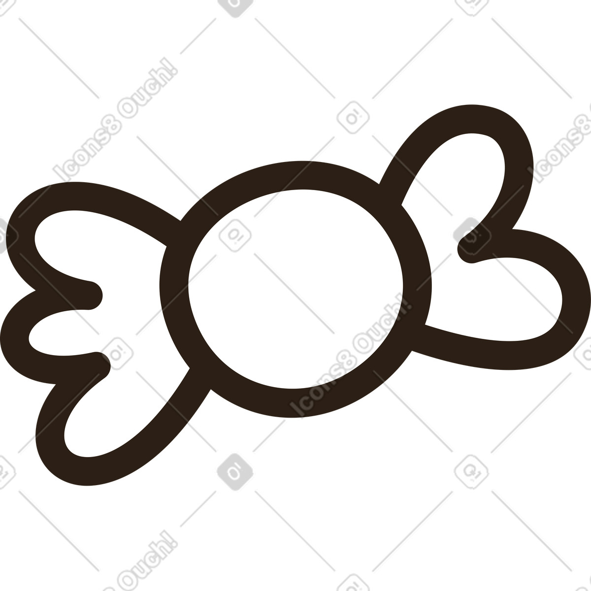 下载 Plain 风格的 糖果 插画，支持 PNG、SVG 格式