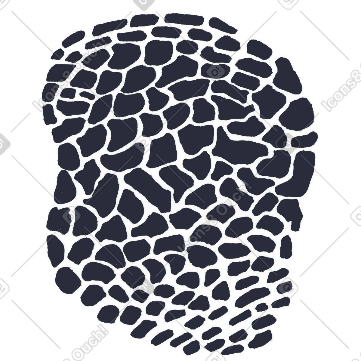 Spot illustration in Inky style download in PNG, SVG