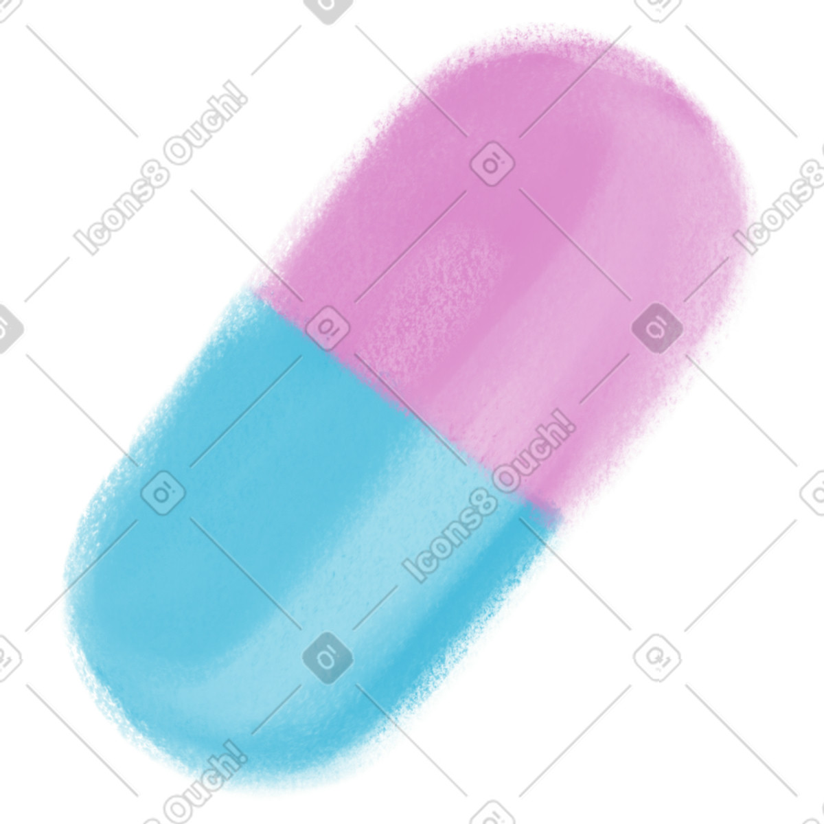 下载 Mushy 风格的 Pill 插画，支持 PNG、SVG 格式
