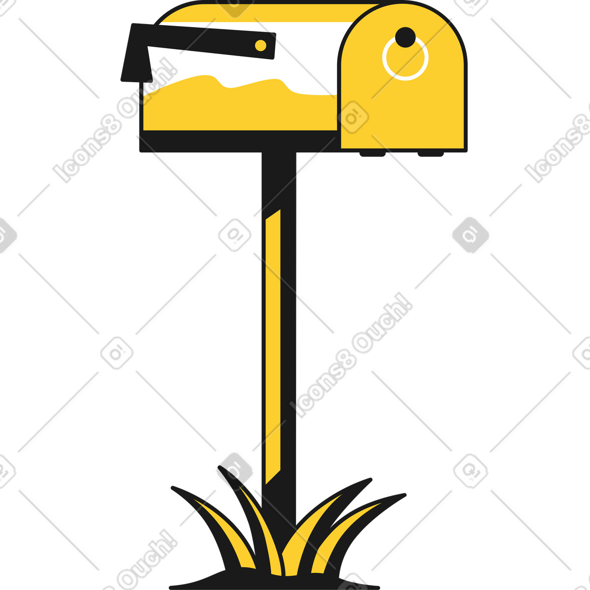 下载 Taxi 风格的 邮箱 插画，支持 PNG、SVG 格式
