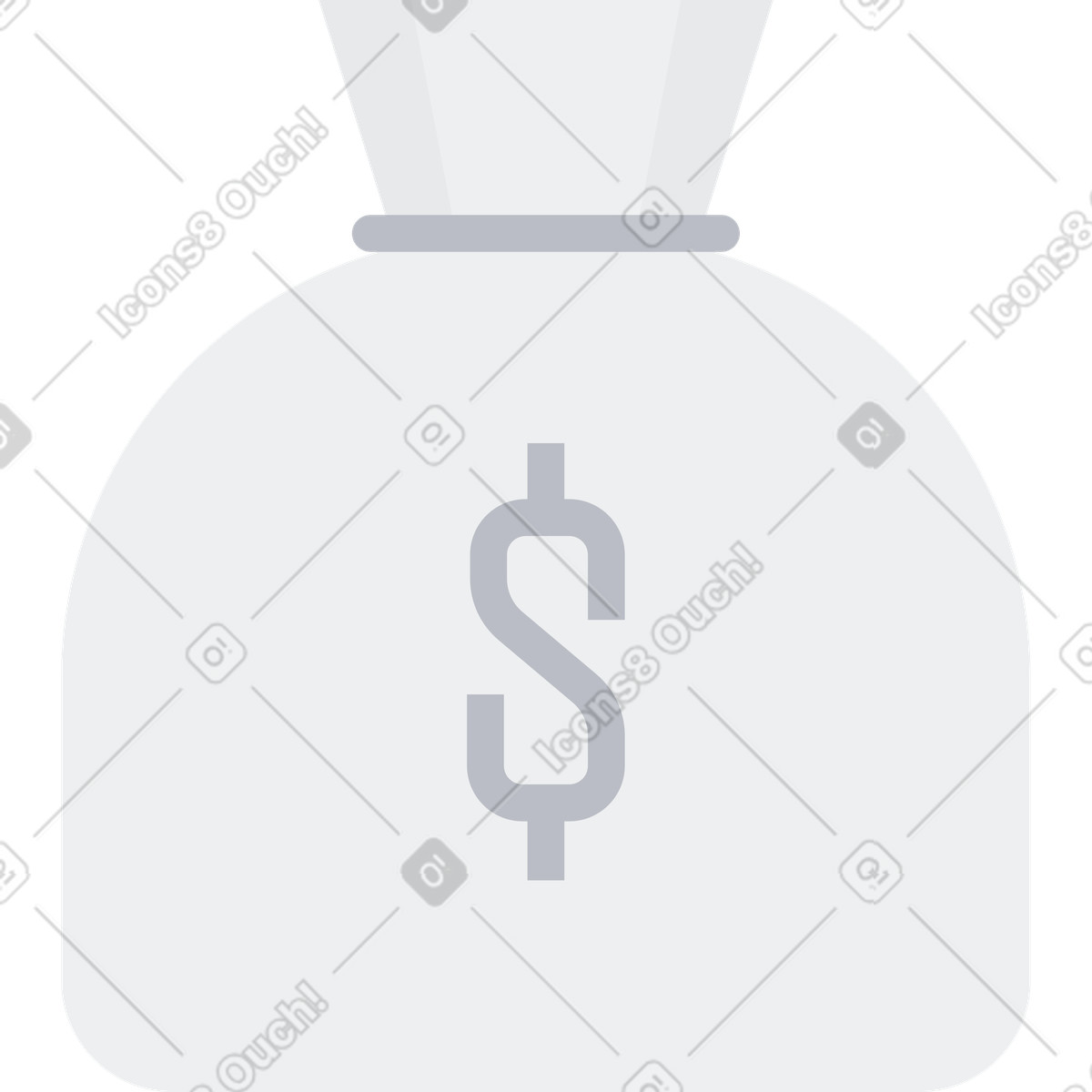 下载 Urban 风格的 钱袋子 插画，支持 PNG、SVG 格式