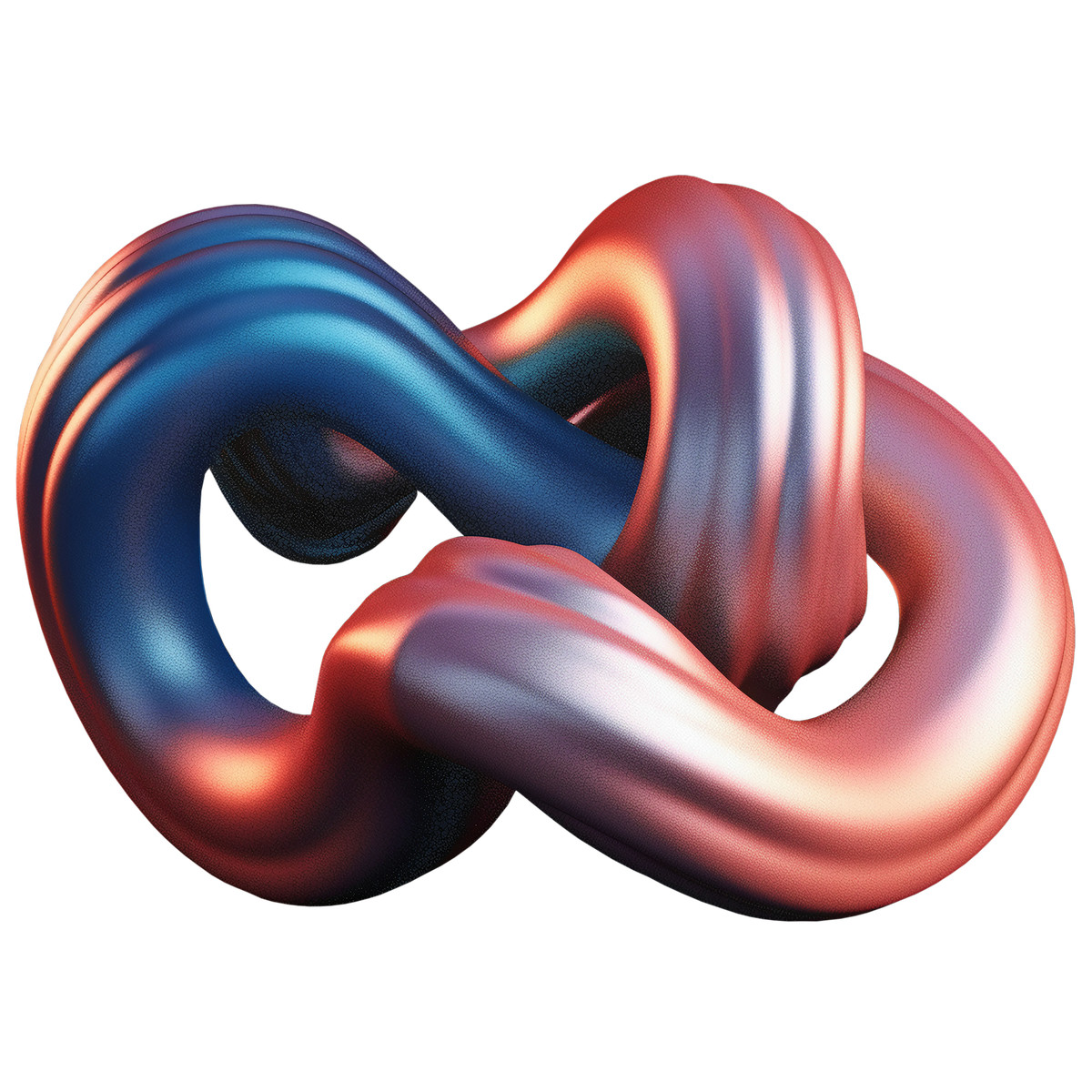 D abstract colorful form-Illustration im Metallic-Stil als Download in PNG, SVG