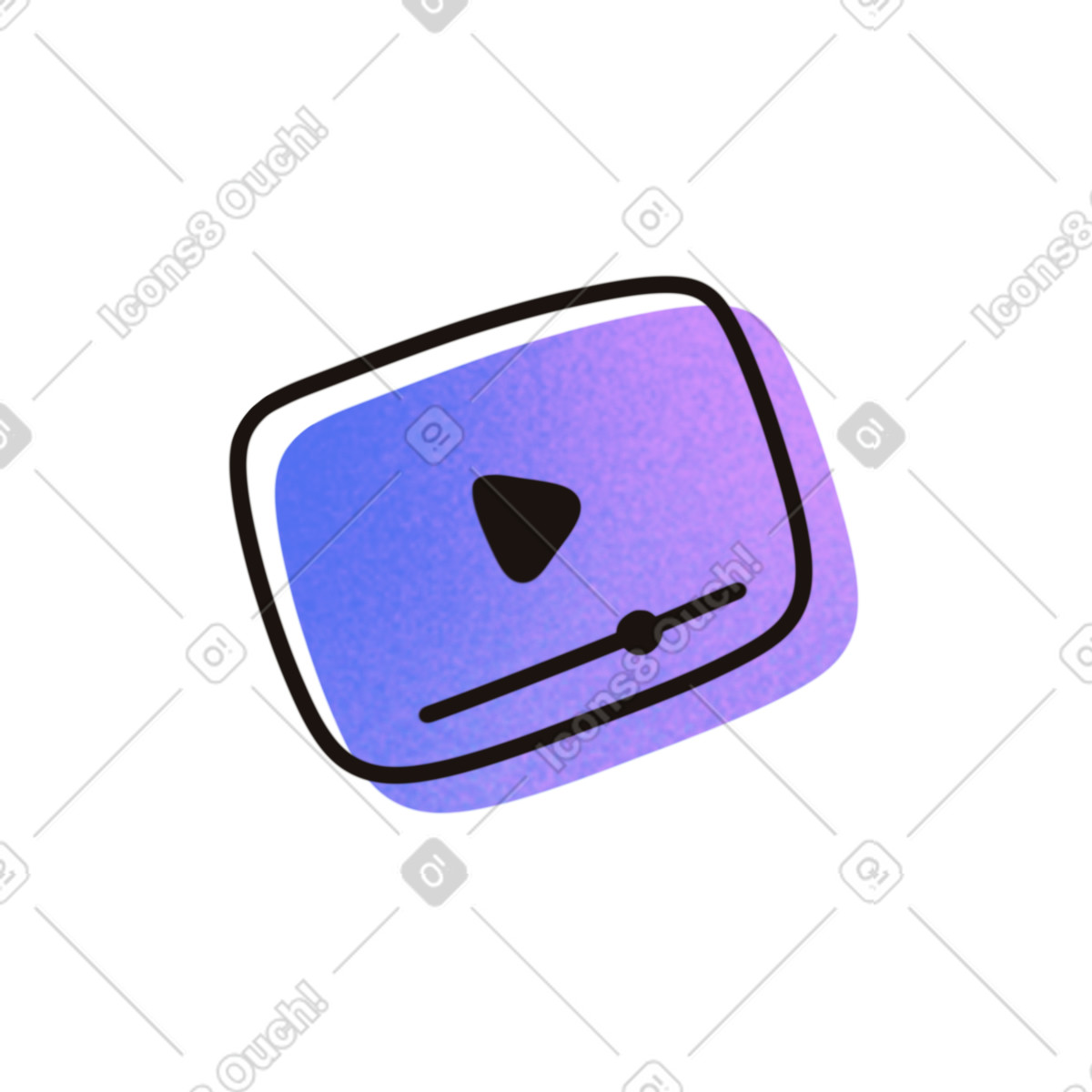 Ilustração de Ícone tablet em no estilo Flow para baixar em PNG, SVG