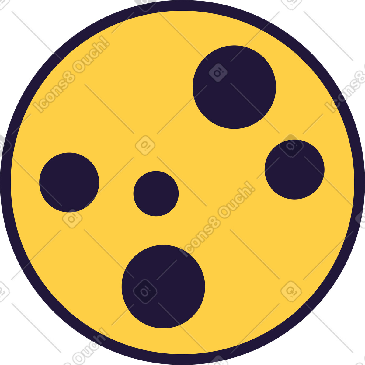 Ilustração de Biscoito em no estilo Conifer para baixar em PNG, SVG