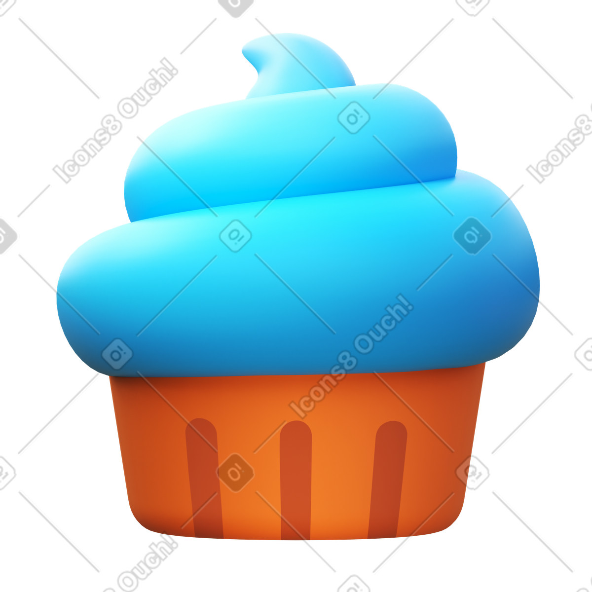 Illustration Confectionery dans le style 3D Fluency à télécharger aux formats PNG, SVG