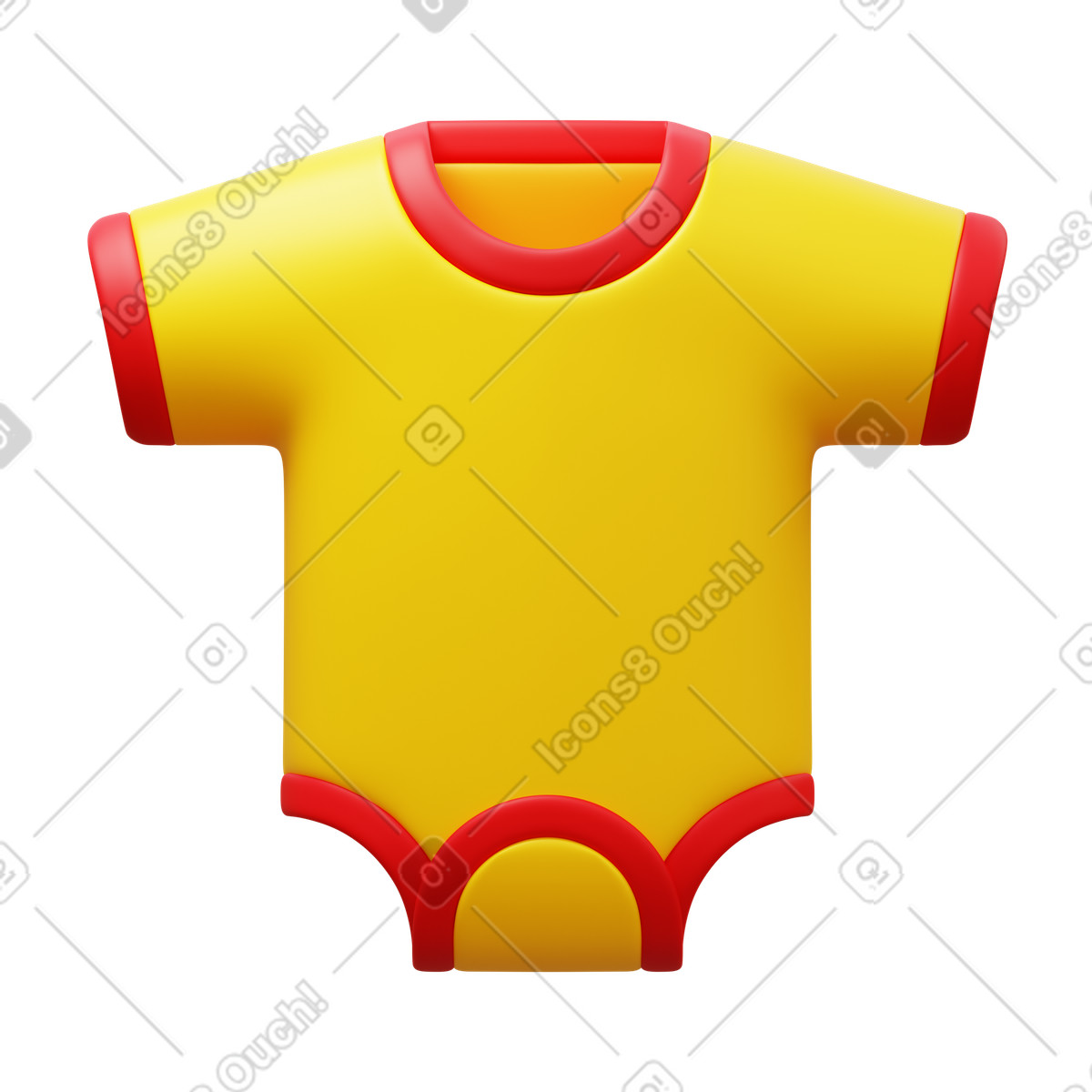 Ilustração de Romper em no estilo 3D Fluency para baixar em PNG, SVG