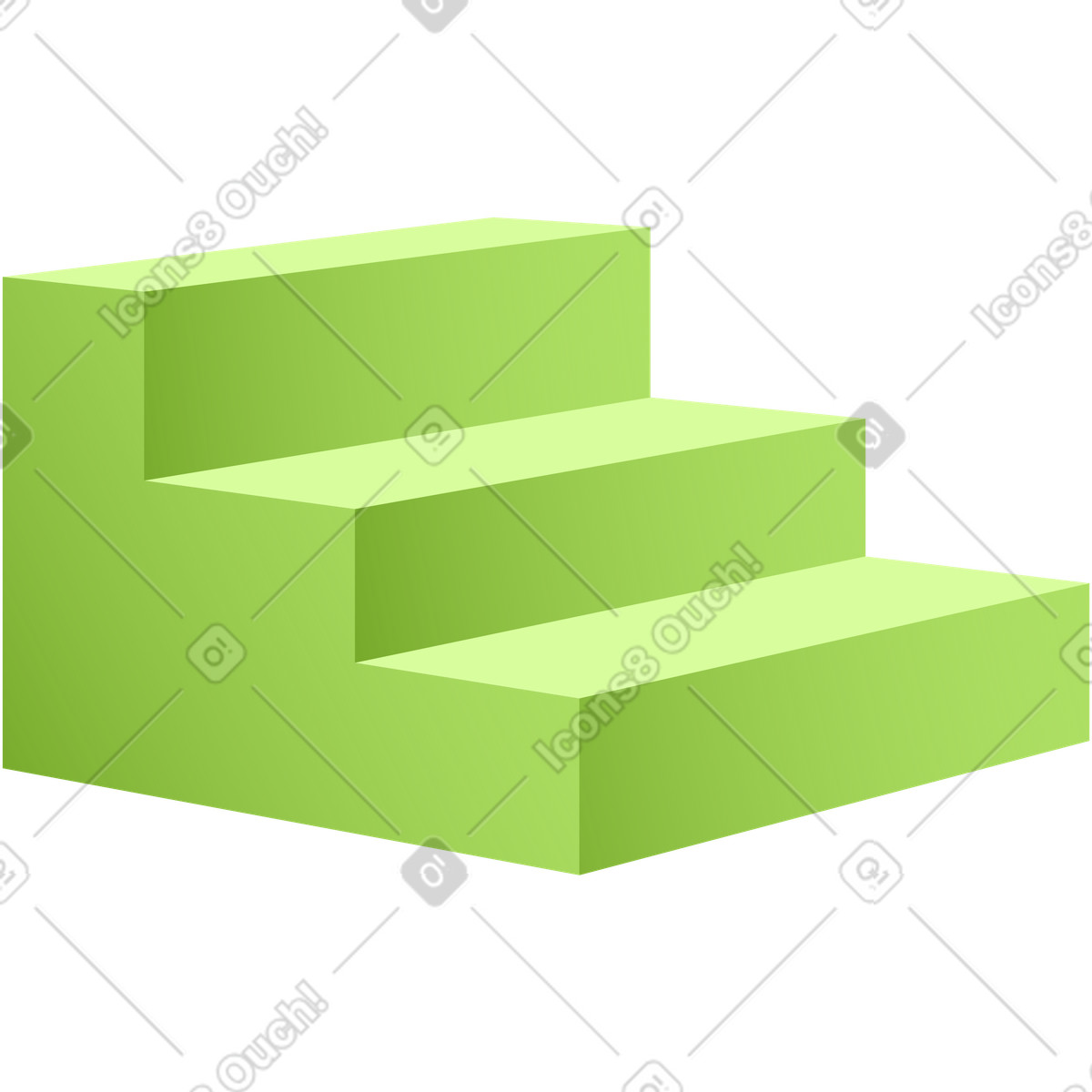 Ilustração de Escadas em no estilo Levels para baixar em PNG, SVG