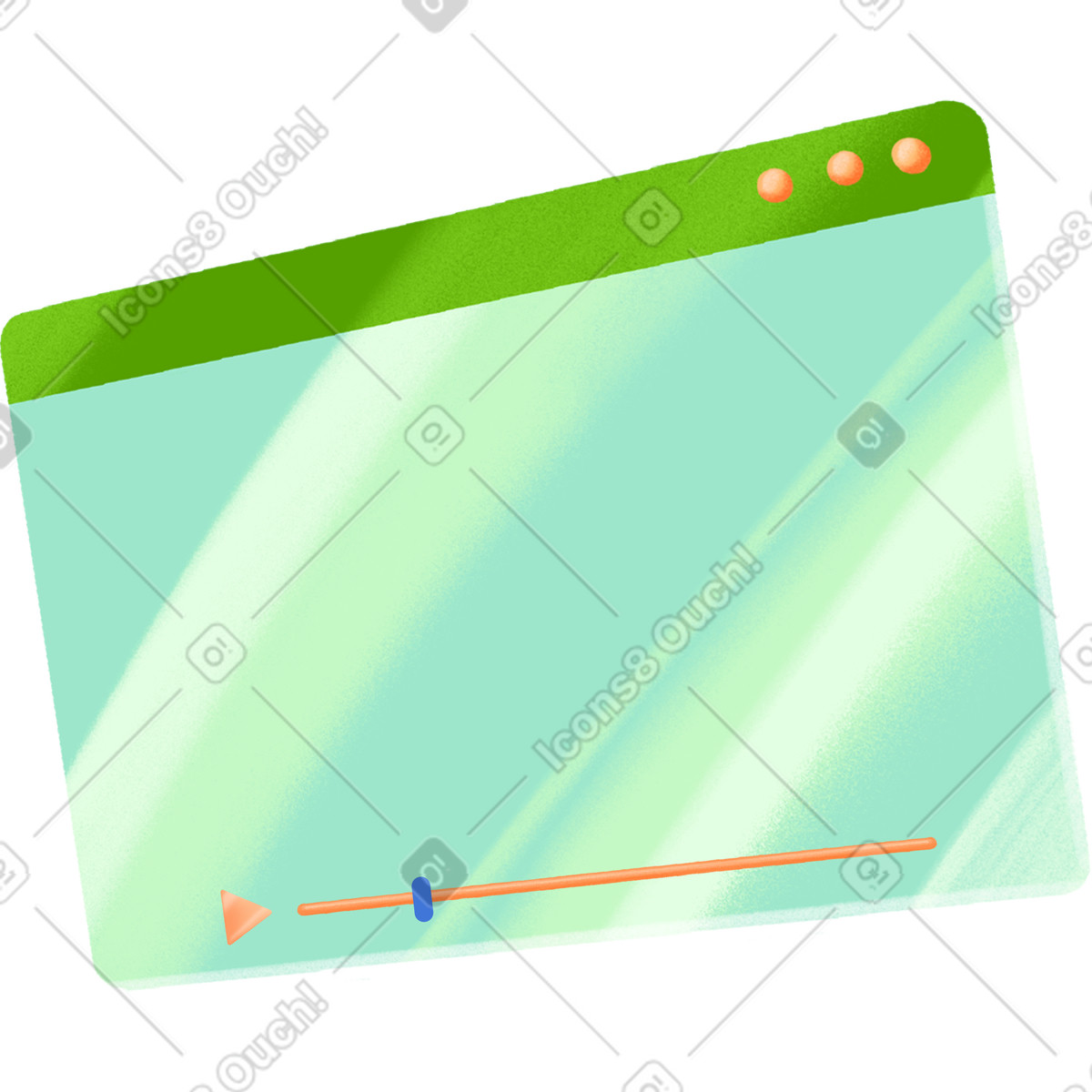 Browser illustration in Smart style download in PNG, SVG