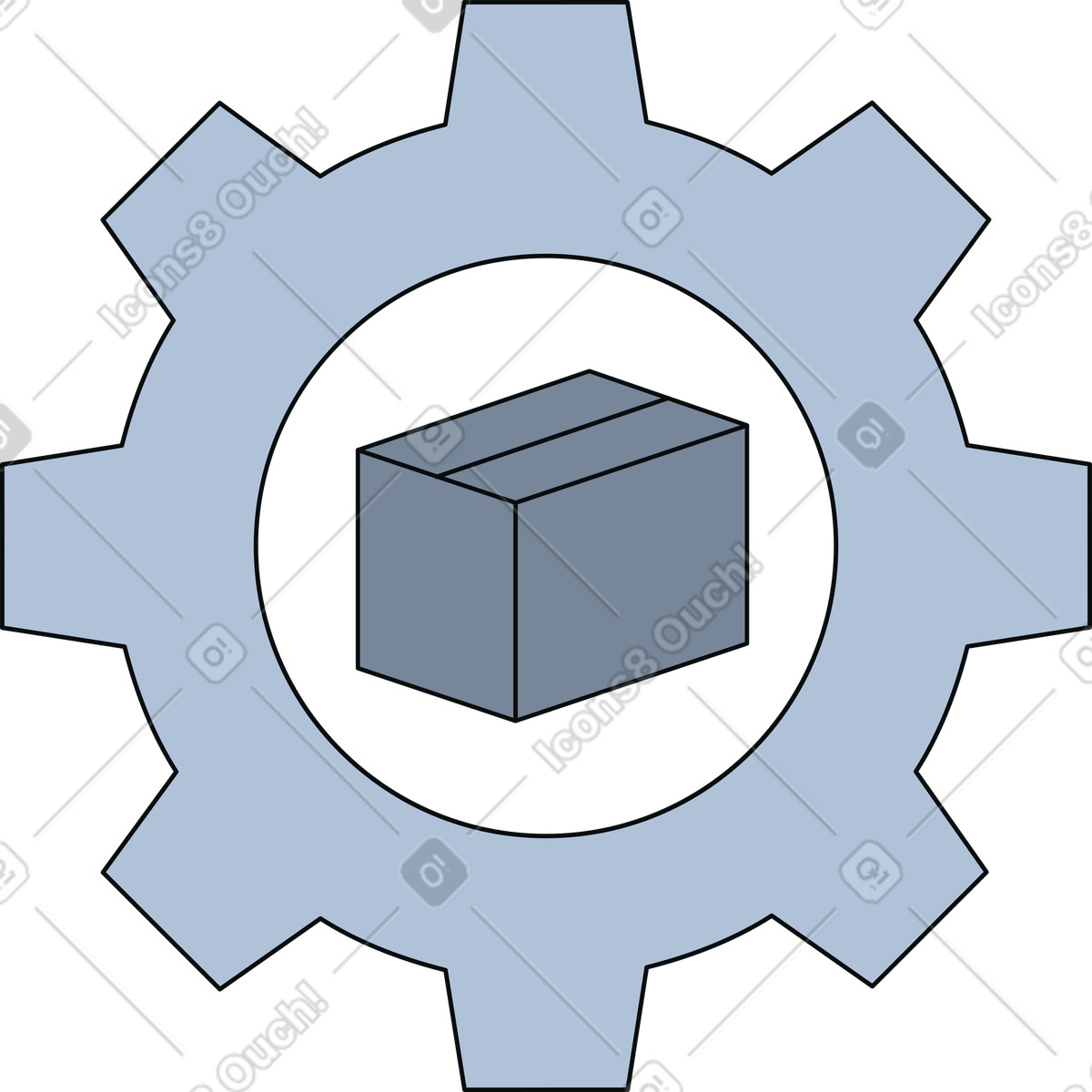 Product development illustration in Teko style download in PNG, SVG