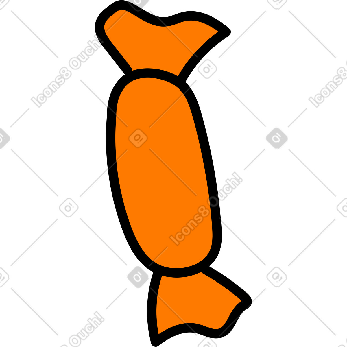Ilustração de Doce em no estilo Purr para baixar em PNG, SVG