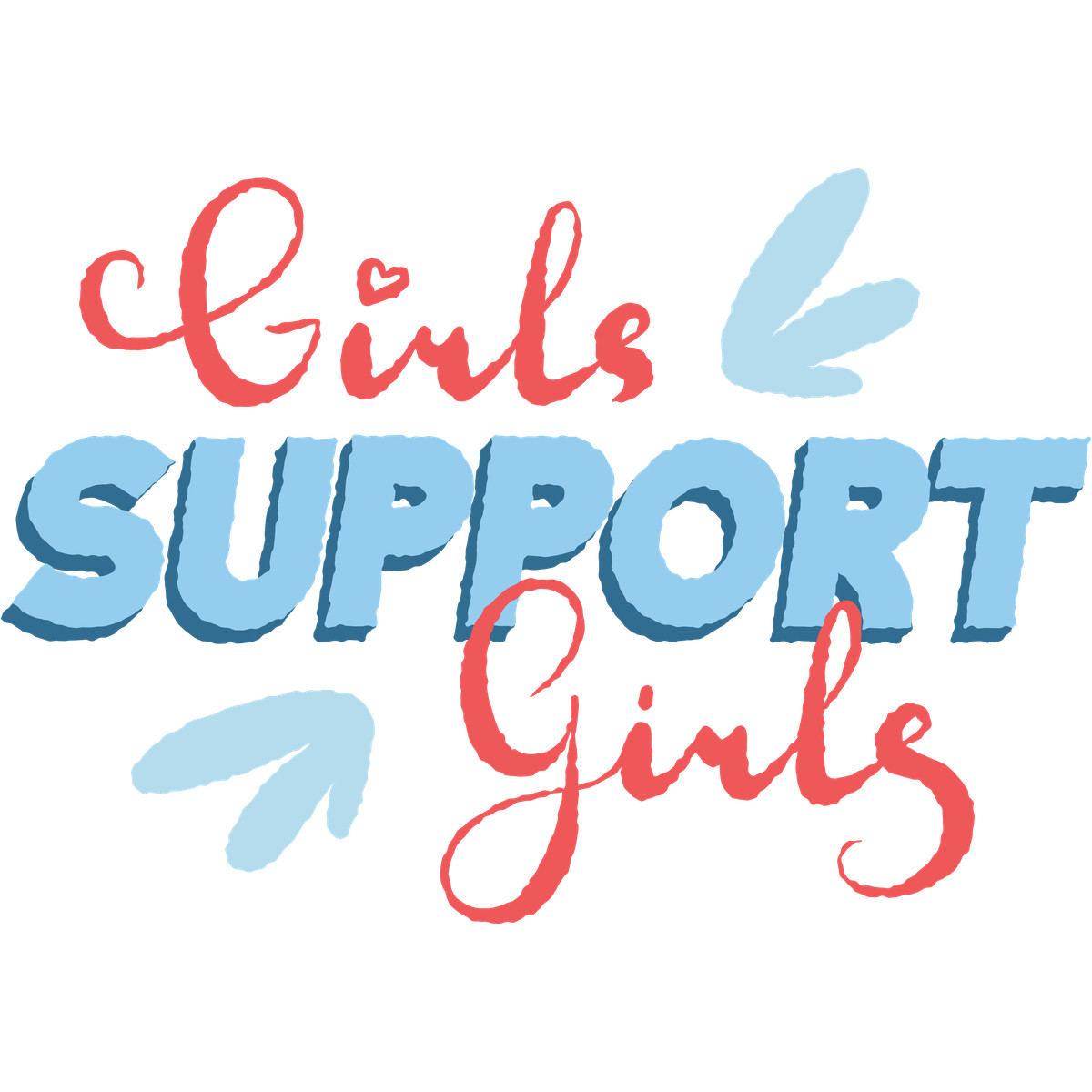 Illustration Girls support dans le style Cherry à télécharger aux formats PNG, SVG