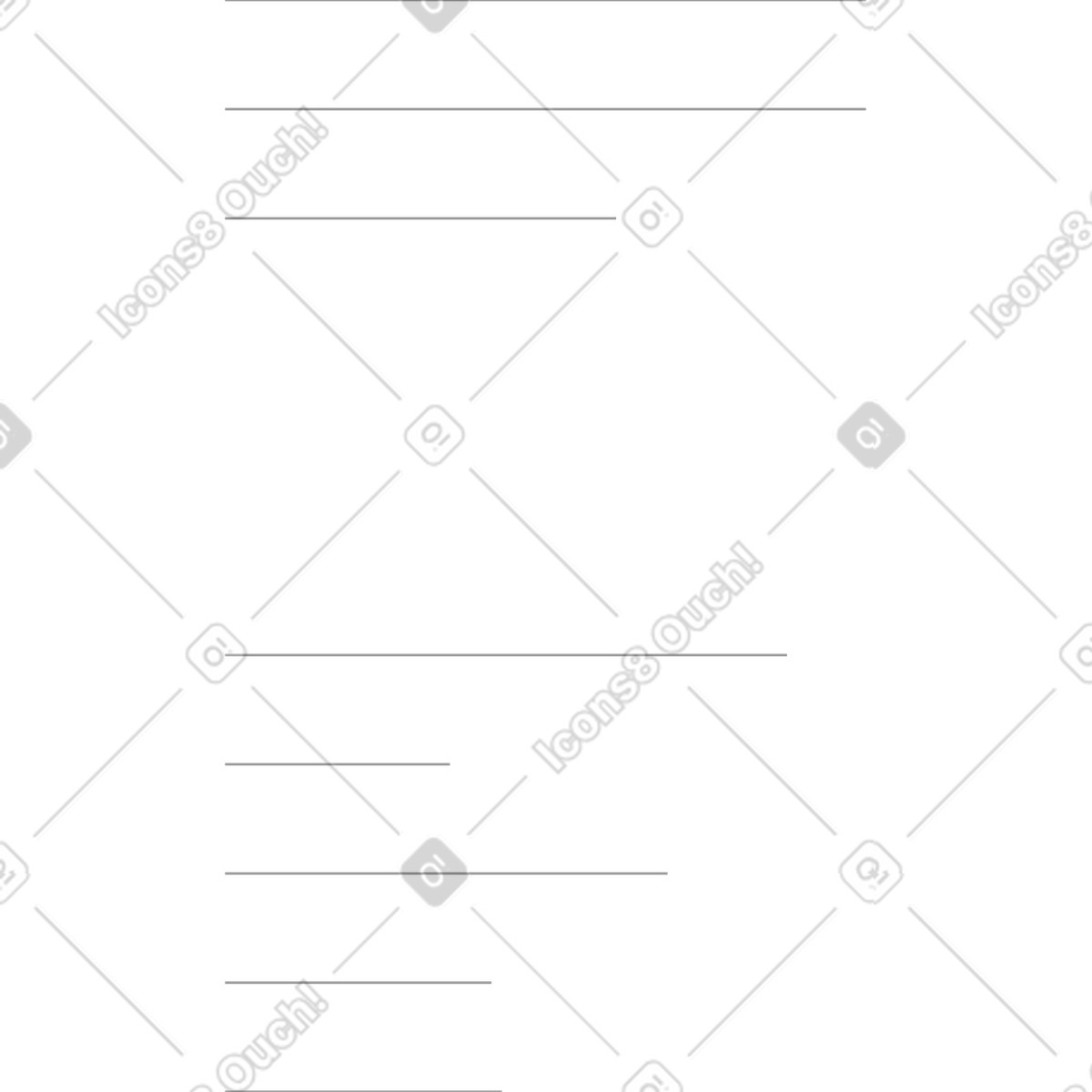 Linee grigie illustrazione in stile Concept scarica in PNG, SVG